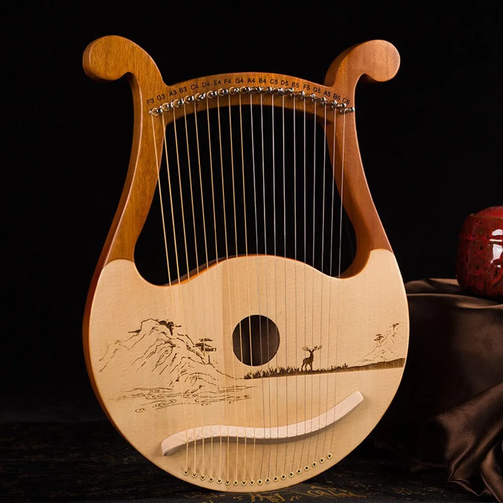 High Quality 19 String Lyre Ha – Musical Instrument Lyre recenzja i cena