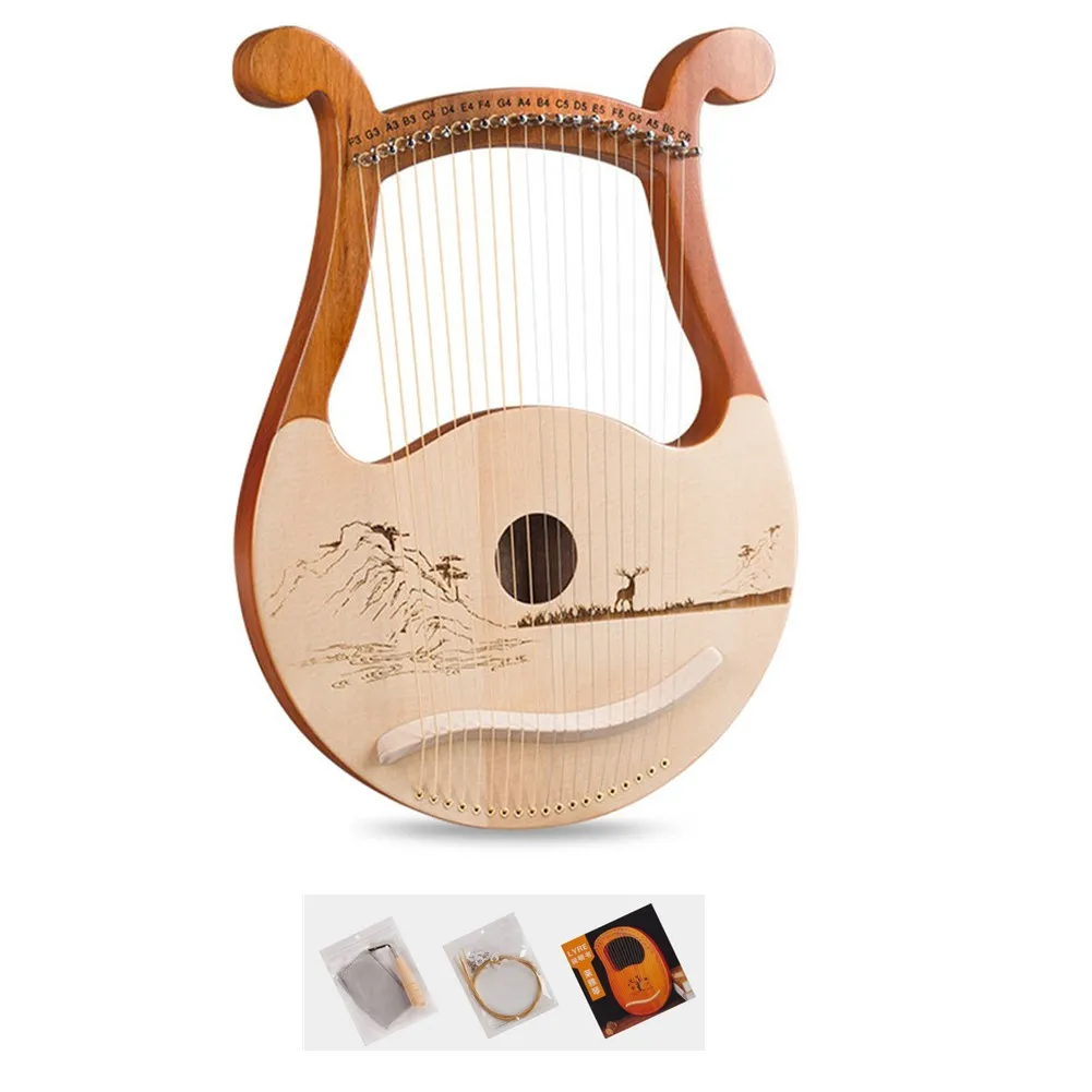 High Quality 19 String Lyre Ha – Musical Instrument Lyre recenzja i cena